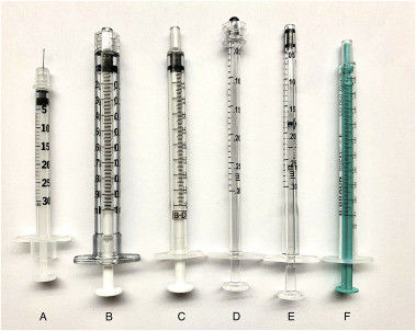 Luer gleiten sterile Wegwerfspritzen drei Teil 10 ml 20 ml ohne Nadeln