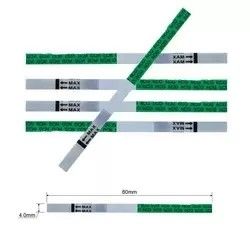 CER Test-Streifen-Ausrüstung medizinischer HCG eins des Schritt-Schwangerschafts-Urin-schnelle Reagenzpapier-Streifen-IVD