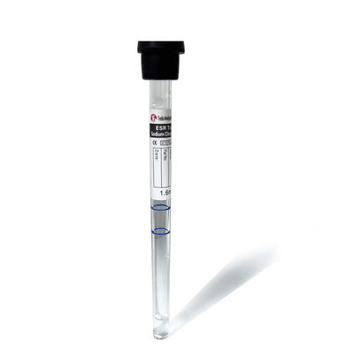 2ml Sterilisierte Vakuum-Blutentnahme ESR-Röhre Einwegmedizinprodukte