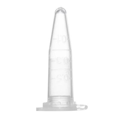 steriles pp. konisches Mikrozentrifugen-Plastikrohr 0.2ml 0.5ml 1.5ml mit Kappe