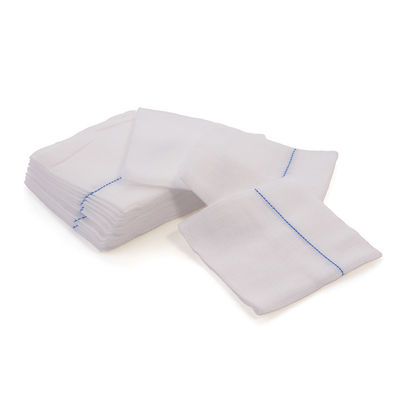 Soft Absorptions-Gauze Pad 100% Baumwolle Steril medizinische Gauze Abfallspülung Einweg-Gauze Stück