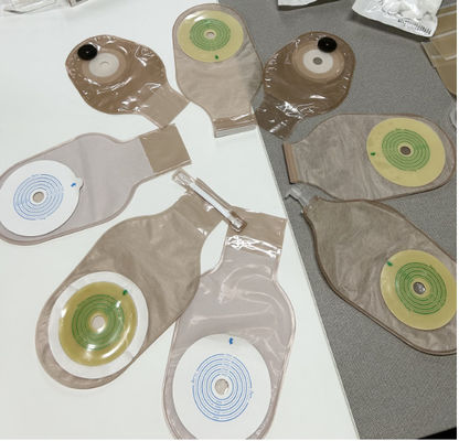 1 Stück Typ Kolostomie Wiederverwendbarer Ostomiebeutel 60 mm mit unterschiedlichem Verschluss Stomabeutel